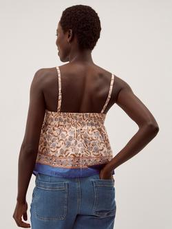 Monsoon Ari Bandeau Top, Blue - view 2, Blue