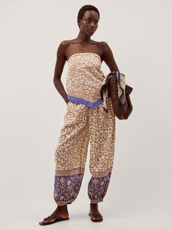 Monsoon Ari Trousers, Blue, Blue