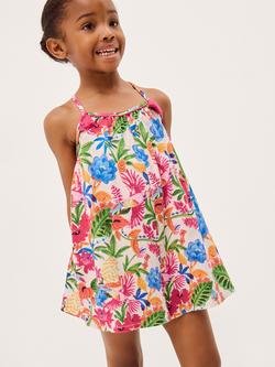 Monsoon Kids' Tropical Playsuit, Multi, Multi