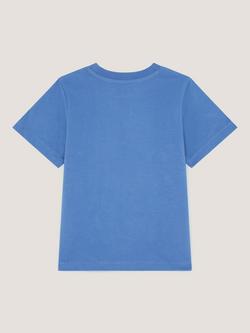Monsoon Kids' Short Sleeve London T-Shirt, Blue - view 2, Blue