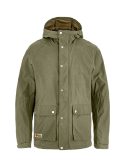 Fjällräven Vardag Vindby Hooded Jacket, Green, Green