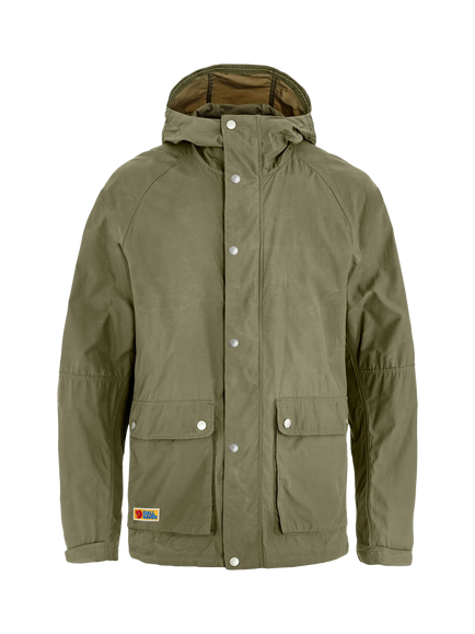 Fjällräven Vardag Vindby Hooded Jacket, Green, Green