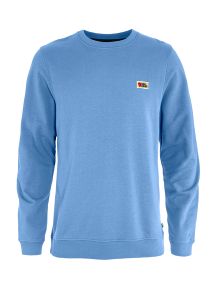 Fjällräven Vardag Crew Neck Cotton Sweatshirt, Ultramarine, Ultramarine