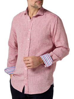 KOY Linen Shirt, Dusty Pink