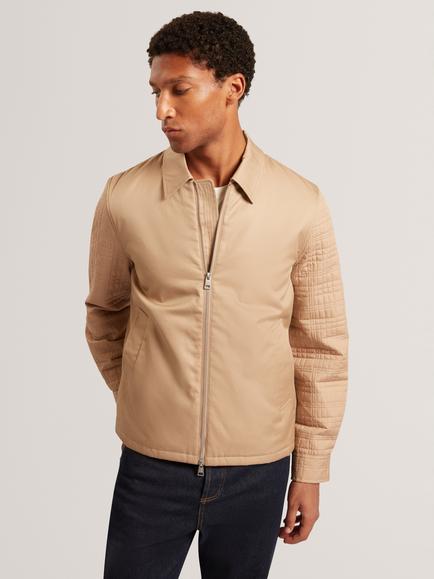 Ted Baker Bomber Jacket, Tan, Tan