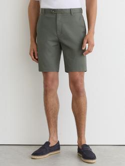 Reiss Wicket Casual Chino Shorts, Sage Green, Sage Green