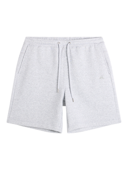 J.Lindeberg Alpha Drawstring Shorts, Light Grey Melange