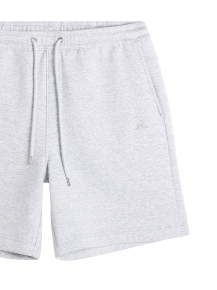 J.Lindeberg Alpha Drawstring Shorts - view 2, Light Grey Melange