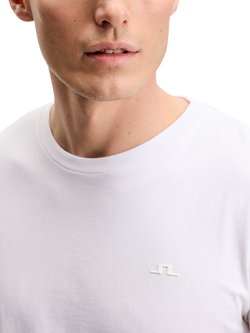 J.Lindeberg Alpha Short Sleeve Cotton T-Shirt - view 2, White