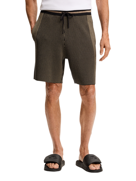 J.Lindeberg Simon Knitted Shorts, Black, Black