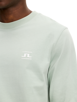 J.Lindeberg Parcie Long Sleeve T-Shirt - view 2, Jadeite