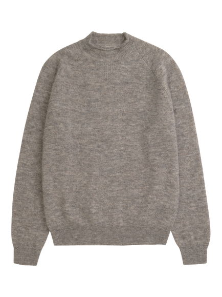 Norse Projects Baby Alpaca Jumper, Walnut, Walnut