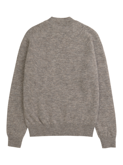 Norse Projects Baby Alpaca Jumper, Walnut - view 2, Walnut
