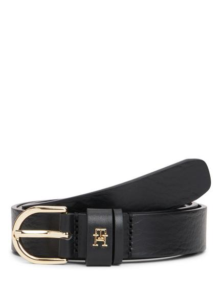 Tommy Hilfiger Essential Leather Belt, Black