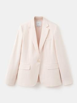 Mango Linen Suit Jacket, Raw, Raw