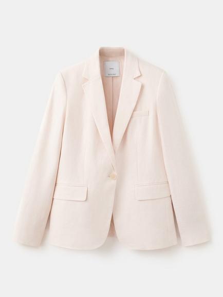 Mango Linen Suit Jacket, Raw, Raw
