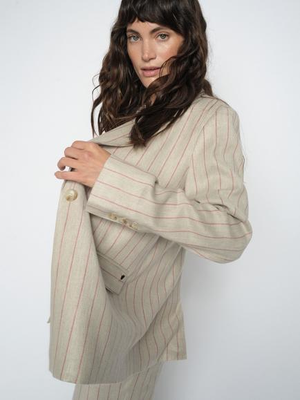 MOS MOSH MMNancy Miriam Blazer, Cowhide - view 2, Cowhide
