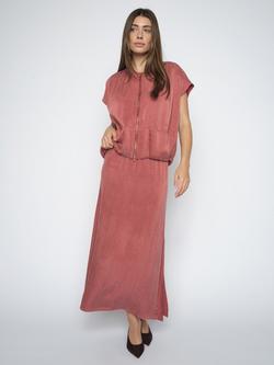MOS MOSH Nadie Elastic Waist Skirt, Cowhide, Cowhide
