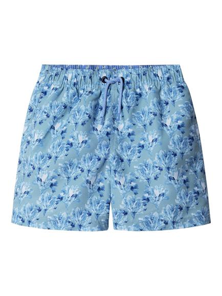 Hackett London Kids' Coral Swim Trunks, Sea Green, Sea Green