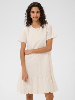 Saint Tropez Robin Ruffled Hem Tunic Dress, Ice, Ice