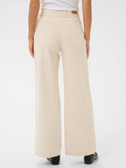 Saint Tropez Ryder Textured Stripe Wide Leg Jeans, Seedpearl - view 2, Seedpearl