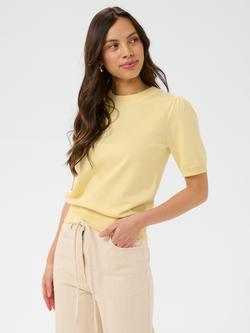 Saint Tropez Mila Short Sleeve Jumper, Pineapple Slice Mela