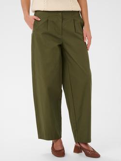 Saint Tropez Reef Wide leg Trousers, Army Green, Army Green
