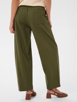 Saint Tropez Reef Wide leg Trousers, Army Green - view 2, Army Green