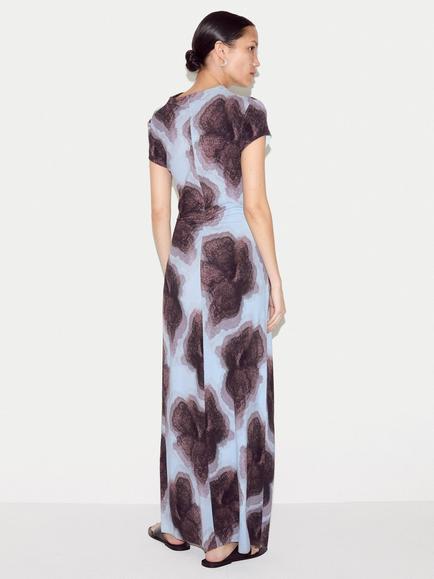 Jigsaw Tiger Orchid Dress, Blue - view 2, Blue