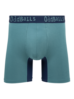 OddBalls Classic Mix Bamboo Trunks, Pack of 3, Blue/Multi - view 2, Blue/Multi