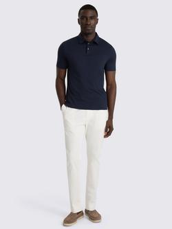 Moss Jersey Polo Shirt, Navy - view 2, Navy