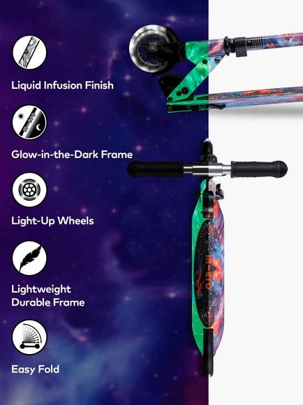 Micro Scooters Art Collection Micro Sprite LED Intercosmic Scooter - view 2, Intercosmic