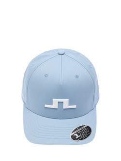J.Lindeberg Heath Cotton Twill Cap, Blue Light - view 2, Blue Light