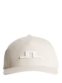 J.Lindeberg Heath Cotton Twill Cap, Moonbeam, Moonbeam