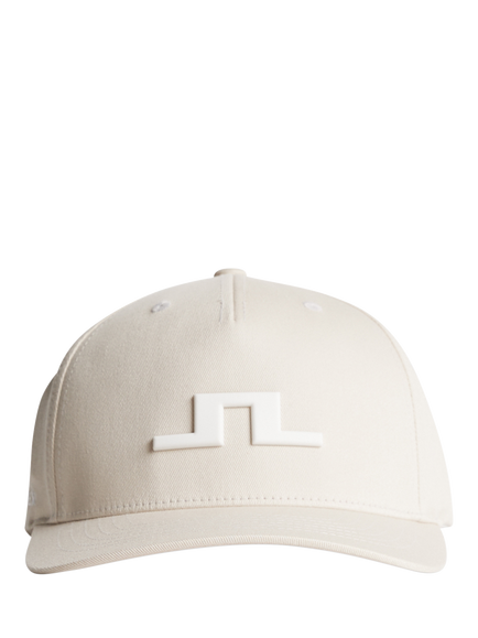 J.Lindeberg Heath Cotton Twill Cap, Moonbeam, Moonbeam