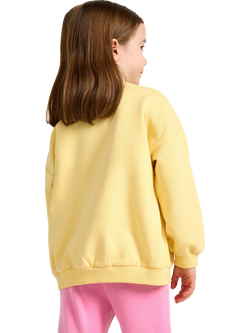 Lindex Kids' Besties Sweatshirt, Light Yellow - view 2, Light Yellow