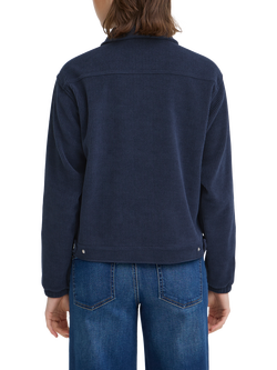 ICHI Kate Boxy Corduroy Jacket - view 2, Total Eclipse
