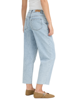 ICHI Perella High Rise Ankle Jeans, Light Blue - view 2, Light Blue