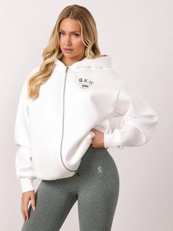 Gym King Composure Hoodie, White, White