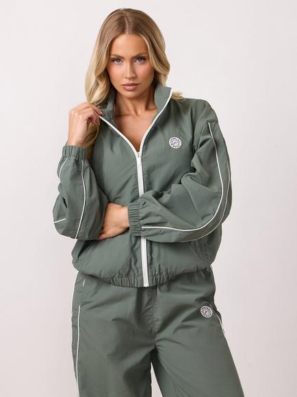 Gym King Composure Woven Full Zip Track Jacket - view 2, Green