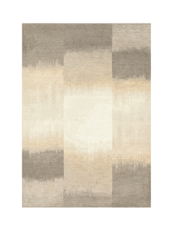 Louis De Poortere Sendai Abstract Check Rug, Grey, Grey