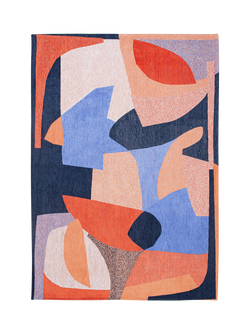 Louis De Poortere Shapes Abstract Rug, Multi, Multi