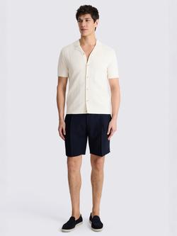 Moss Regular Fit Pointelle Shirt, Off-white - view 2, Off-white