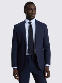 Moss Slim Fit Performance Wool Blend Suit Jacket, Blue, Blue