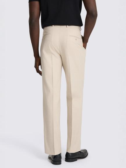 Moss Relaxed Fit Suit Trousers, Light Camel - view 2, Light Camel
