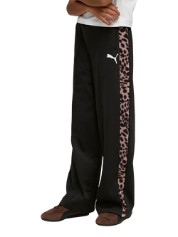 PUMA Kids' Youth T7 Animal Relaxed Trousers, Black, Black