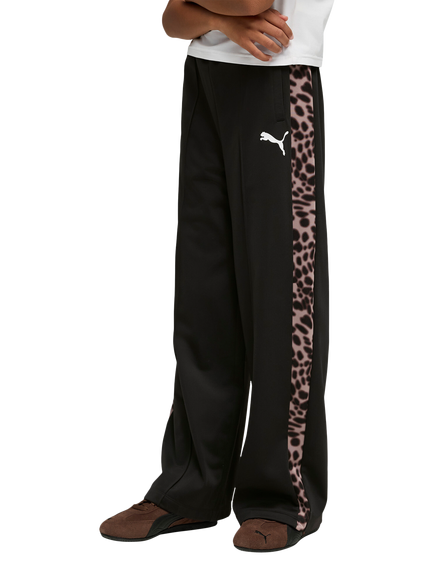 PUMA Kids' Youth T7 Animal Relaxed Trousers, Black, Black