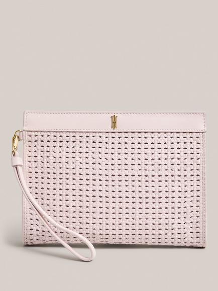Hobbs Catherine Wristlet Bag, Pale Pink, Pale Pink