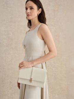 Hobbs Cassidy Crossbody Leather Bag - view 2, Warm Ivory