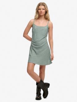 Superdry Printed Cami Mini Dress, Multi, Multi